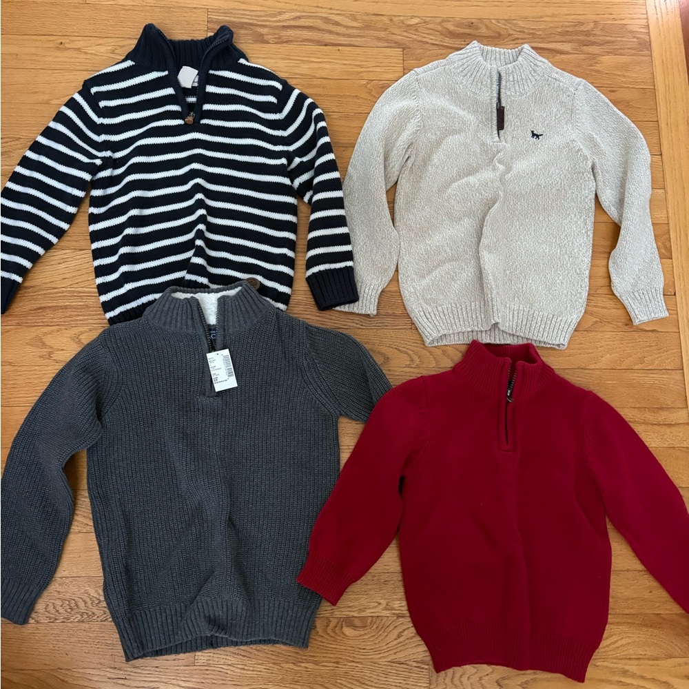 Boys sweaters lot various sizes